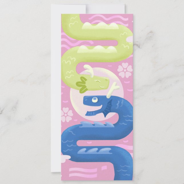 Invitación Love Is In The  Air - Funky Cute Style (Anverso)