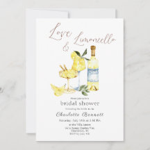 Love Limoncello Cocktail Bridal Shower