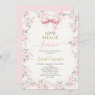 Invitación Love Shack Fiancé Bridal Shower