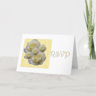 Invitación Lovely Rose RSVP