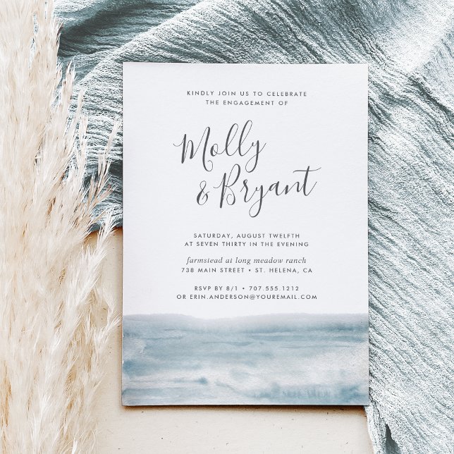Invitación Low Tide Engagement Party Invitation (Subido por el creador)