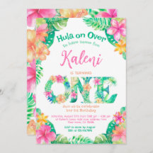 Luau 1er cumpleaños