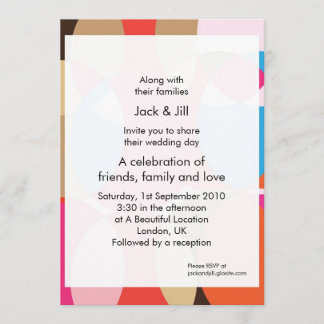 Invitación Luces 5x7