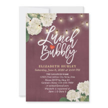 Luces de cadena de la ducha con flores de luna y b