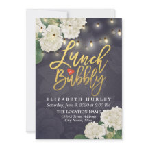 Luces de cadena de la ducha con flores de luna y b