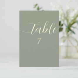 Invitación Luces de Cadenas Simples Bodas Verde Salvia