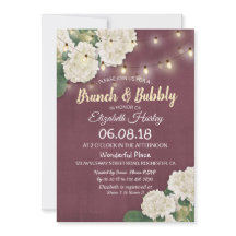 Luces de cuerdas florales de la ducha de novia Bru