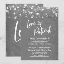 Luces Texturado Amor es Paciente Recepción Gris