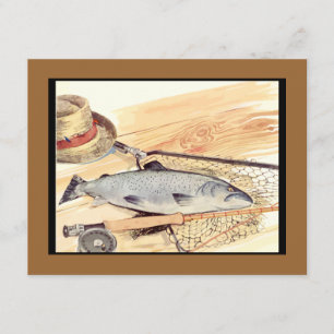 Invitación Luces y aparejos de pesca de mosca