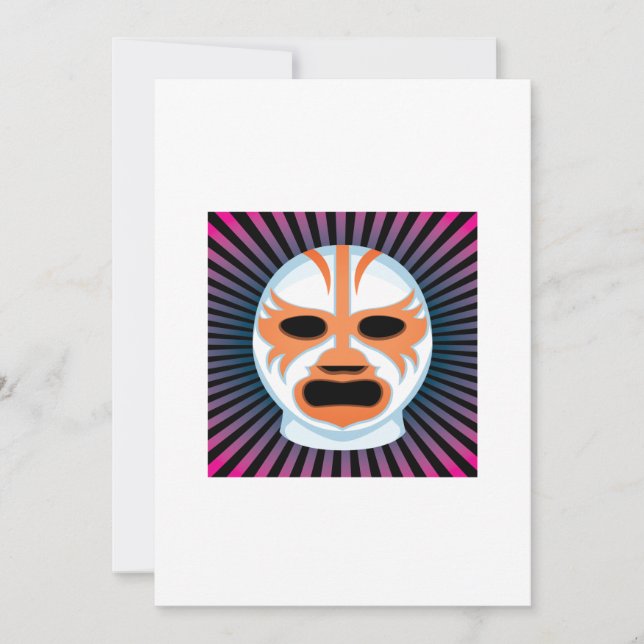 Invitación Lucha libre 2 (Anverso)