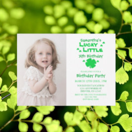 Invitación Lucky Little Birday