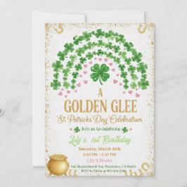 Invitación Lucky One 1st Birthday Invitation