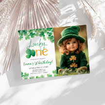 Lucky One Shamrock 1er cumpleaños foto