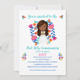 Invitación LUCY Primera Comunión