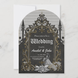 Invitación Lujo con romance