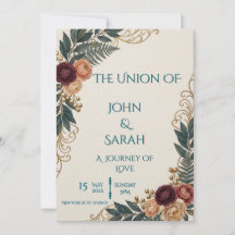 invitación lujosa y silenciosa