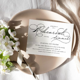 Invitación Lujoso ensayo de presupuesto de tipografía