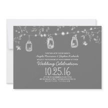 lumbreras de luciérnaga jarras de albañilería boda