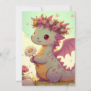 Invitación Luminexa (Un Dragón Lleno de Rayos de Sol)