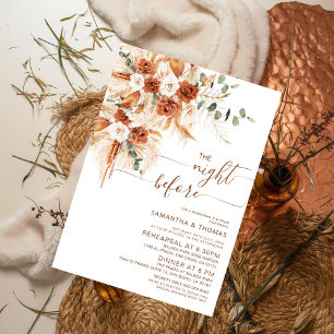 Invitación Luminosa caligrafía ensayo Cena nocturna antes