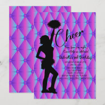 Luminoso animador irlandés de Silouhette cumpleaño