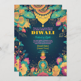 Invitación Luminoso Diwali Splendor
