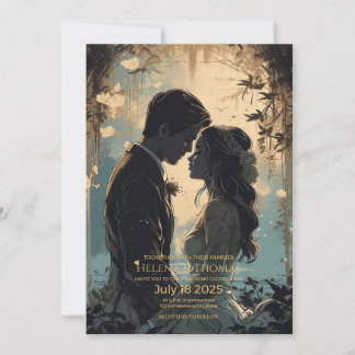 Invitación Luminoso y romántico