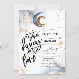 Invitación Luna Celeste, Boda de estrellas
