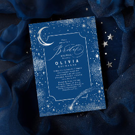 Invitación Luna de Noche Starry Ducha nupcial Mística Celesti