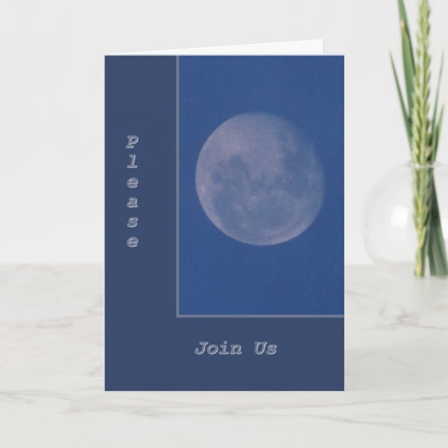 Invitación Luna llena (Anverso)
