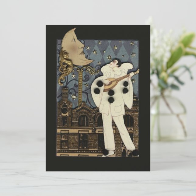 Invitación Luna Serenade (Anverso de pie)