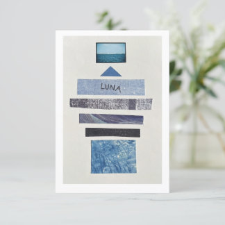 Invitación Luna Stationary