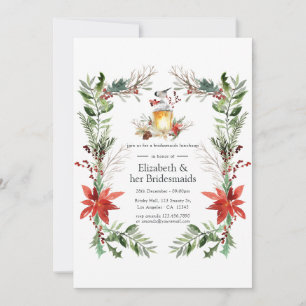 Invitación Luncheon de Damas de Honor de Pino Nevado y Abeto