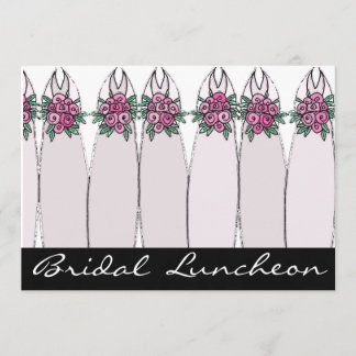 Invitación Luncheon de novia