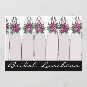 Invitación Luncheon de novia