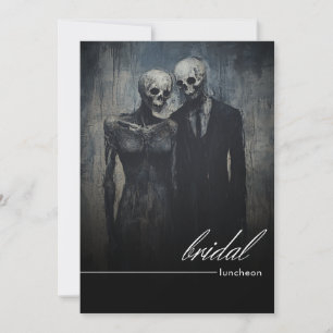 Invitación Lunes de Noche Morado Morado Romance Bridal