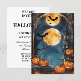Invitación Lure lunar: Personalizar, tu encantada película de