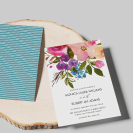 Invitación Lush de primavera |