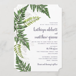 Invitación Lush Fern Boda Suite