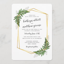 Invitación Lush Fern Boda Suite