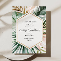 Lush Tropics Save the Date