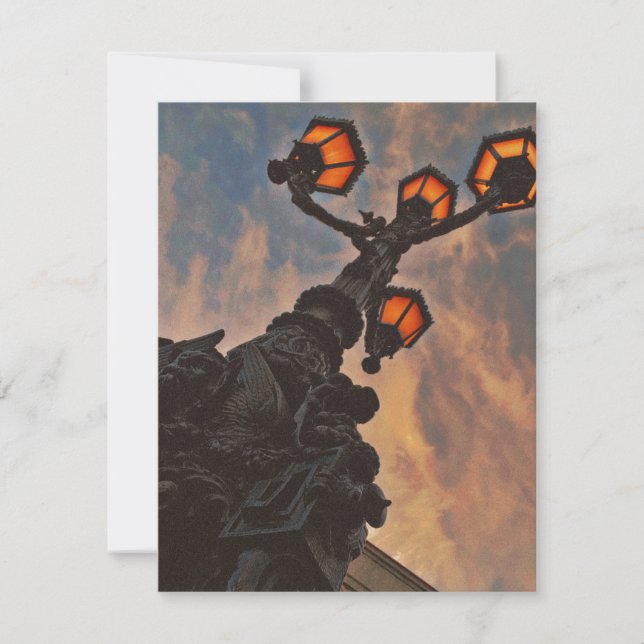Invitación luz de calle (Anverso)