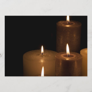 Invitación Luz de la vela