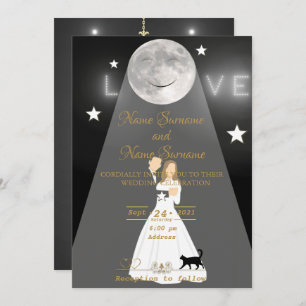 Invitación Luz de luna