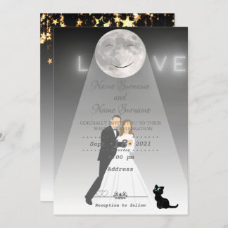 Invitación Luz de luna