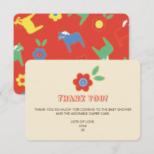 Invitación Lycka Till Gracias