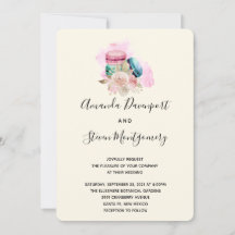 Macarons y Flores Acuarela Boda