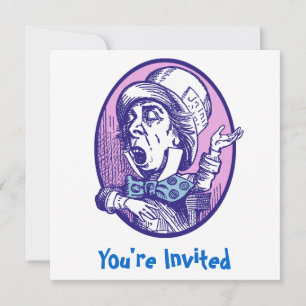 Invitación Mad Hatter Invitation