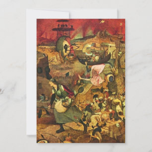 Invitación Mad Meg Por Hieronymus Bosch