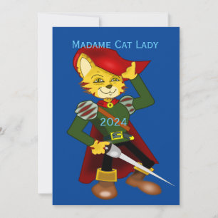 Invitación Madame Cat Lady 2024 para el presidente Thunder_Co